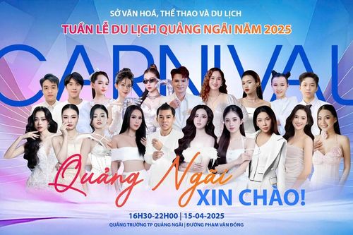 Sẵn sàng cho chương trình Lễ hội đường phố 'Carnival Quảng Ngãi xin chào'