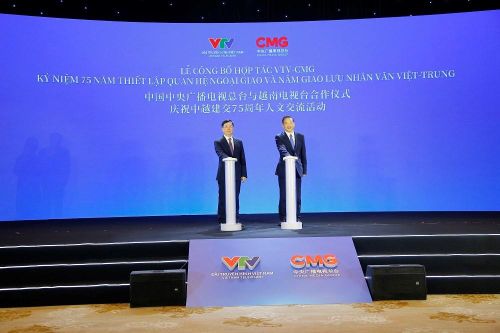 Công bố hợp tác giữa VTV và CMG trong sản xuất chương trình truyền hình