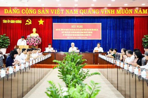 Dự kiến Bình Dương còn 36 đơn vị hành chính cấp xã sau sắp xếp, hợp nhất