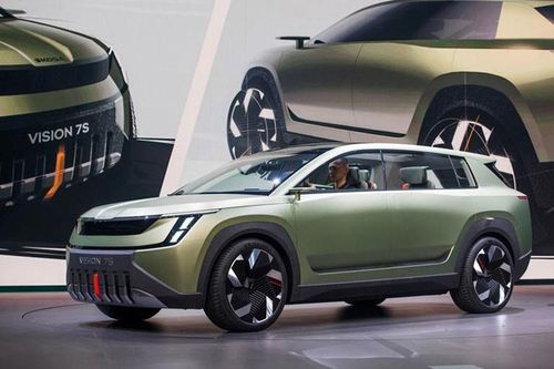 Skoda Space EV chạy gần 600km/lần sạc, 'đối thủ' Kia EV9