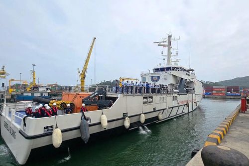 Tàu Cảnh sát biển Philippines lần đầu thăm Đà Nẵng
