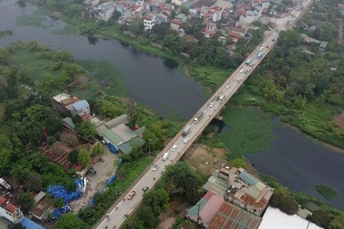 Cầu Mai Lĩnh sắp 'thoát' ùn tắc khi quận Hà Đông đẩy nhanh mở rộng Quốc lộ 6
