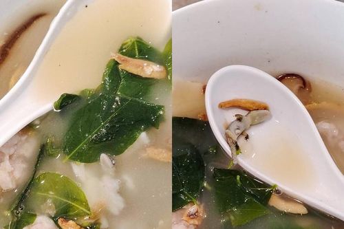 Phát hiện sinh vật lạ nằm trong tô mì đang ăn, người phụ nữ tức giận trước lời giải thích từ nhà hàng