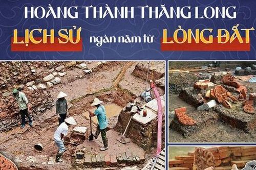 Nhóm sinh viên kể chuyện Hoàng thành Thăng Long bằng mô hình lắp ráp