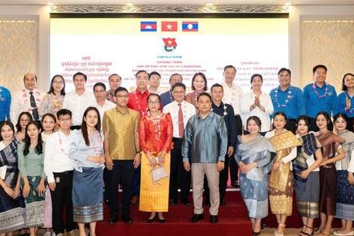 TPHCM: Gặp gỡ sinh viên Lào, Campuchia nhân dịp Tết cổ truyền của 2 nước bạn