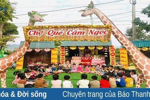 Trường Mầm non Cẩm Ngọc nâng cao chất lượng chăm sóc giáo dục trẻ