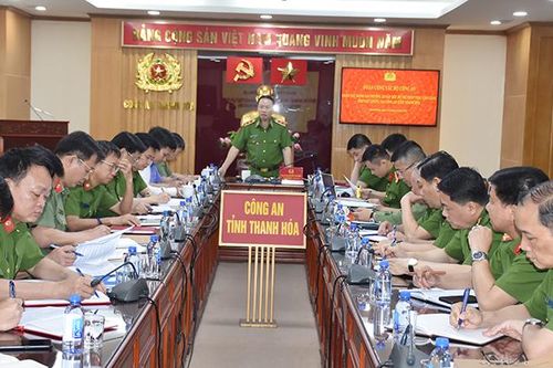 Bộ Công an khảo sát, đánh giá phương án sắp xếp, bố trí phân trại tạm giam tại Công an Thanh Hóa