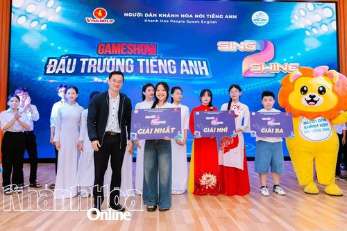 Chương trình Người dân Khánh Hòa nói tiếng Anh tổ chức 2 cuộc thi tại TP. Cam Ranh