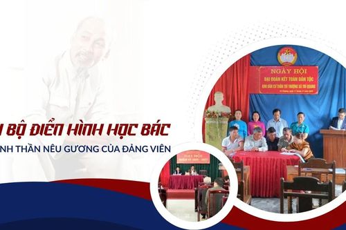 Chi bộ điển hình học Bác về tinh thần nêu gương của đảng viên
