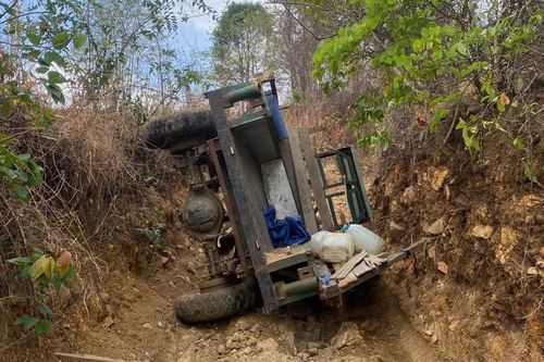 Gia Lai: Lật xe công nông khiến hai người thương vong