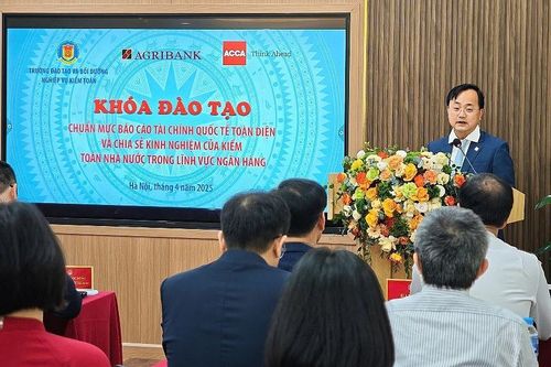 Agribank phối hợp đào tạo chuẩn mực báo cáo tài chính quốc tế cho người lao động