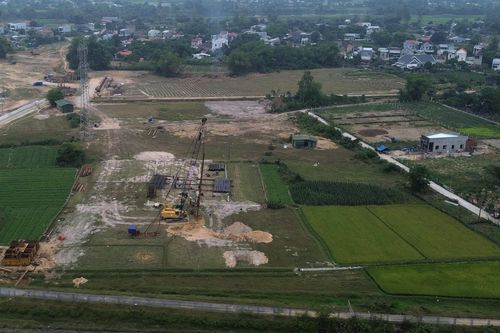 Cận cảnh dự án đường vành đai gần 500 tỷ ở Quảng Nam khởi công xong 'đứng hình'