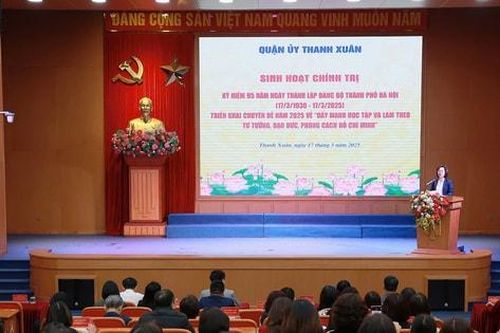 Quận Thanh Xuân chủ động, quyết liệt trong triển khai nhiệm vụ quý II-2025