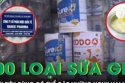 Gần 600 loại sữa giả tuồn ra thị trường: Người dùng đối mặt với nguy cơ sức khỏe nghiêm trọng