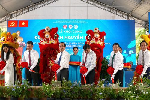 Khởi công đường sách Nguyễn Đổng Chi, kiến tạo biểu tượng văn hóa mới