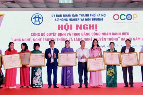 Hà Nội công nhận 14 làng nghề, làng nghề truyền thống, nghề truyền thống