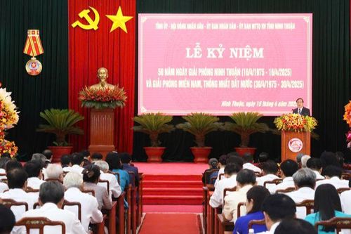 Lễ kỷ niệm 50 năm Ngày Giải phóng tỉnh Ninh Thuận