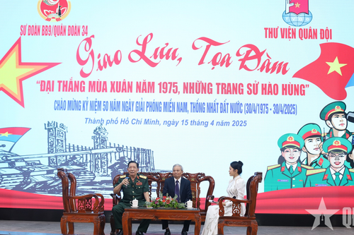 Giao lưu, tọa đàm 'Đại thắng mùa xuân năm 1975, những trang sử hào hùng'