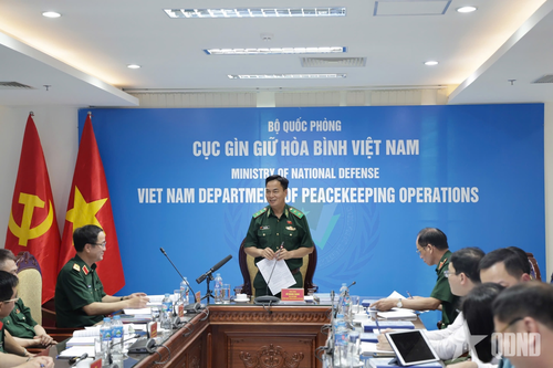 Khảo sát thẩm tra dự án Luật Tham gia lực lượng gìn giữ hòa bình của Liên hợp quốc
