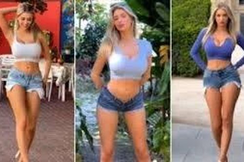 Nữ hoàng khúc côn cầu gây sốt với loạt ảnh bikini cực cháy