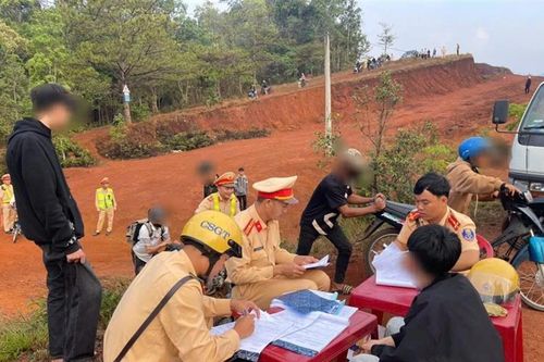 Xử lý nhóm thanh niên đi 'săn mây' gây mất an ninh, trật tự