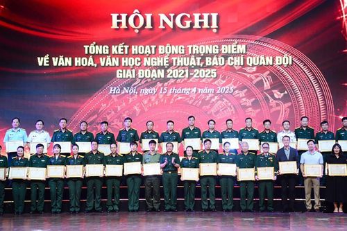 Tổng kết hoạt động trọng điểm về văn hóa, văn học, nghệ thuật, báo chí quân đội