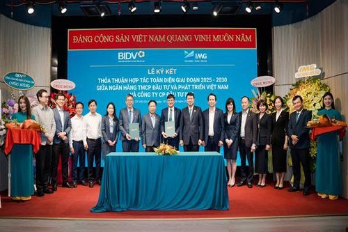 BIDV và IMG đồng hành phát triển bền vững
