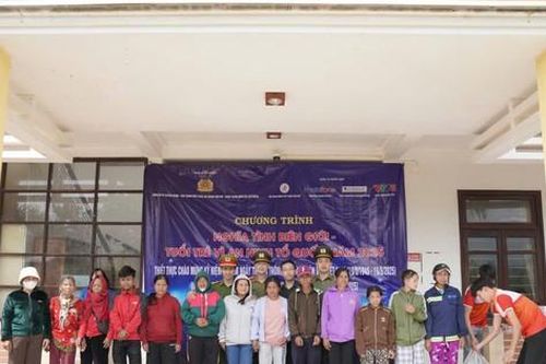 Tuổi trẻ công an lan tỏa nghĩa tình biên giới