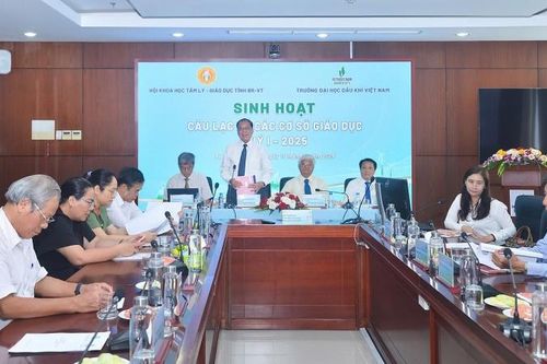 PVU tổ chức buổi sinh hoạt CLB Hiệu trưởng: Gắn kết vì sự nghiệp giáo dục tỉnh Bà Rịa - Vũng Tàu