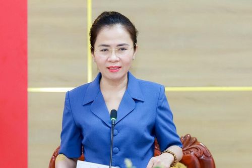 Phó Bí thư Tỉnh ủy Nghệ An Võ Thị Minh Sinh làm việc với huyện Nghi Lộc về sắp xếp đơn vị hành chính cấp xã