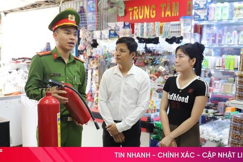 Chợ, trung tâm thương mại ở Hương Sơn lo phòng cháy mùa nắng nóng