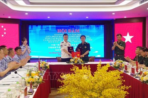 Việt Nam - Trung Quốc tăng cường trao đổi công tác quản lý biên giới