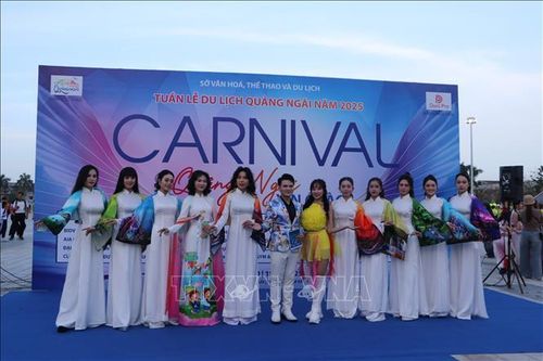 Trên 200 nghệ sĩ tham gia Lễ hội thời trang – âm nhạc 'Cardival Quảng Ngãi xin chào'