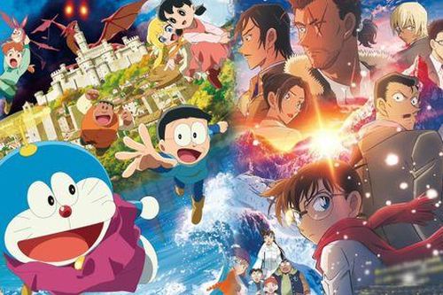 Cuộc đối đầu lớn nhất hè 2025: Doraemon 44 chạm trán Conan Movie 28