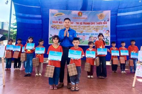 Hơn 500 học sinh tham gia 'Ngày hội sắc màu – Cuộc thi vẽ tranh'