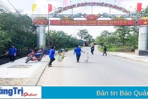 Hiệu quả công tác tuyên truyền trong xây dựng nông thôn mới ở xã Hải Lệ