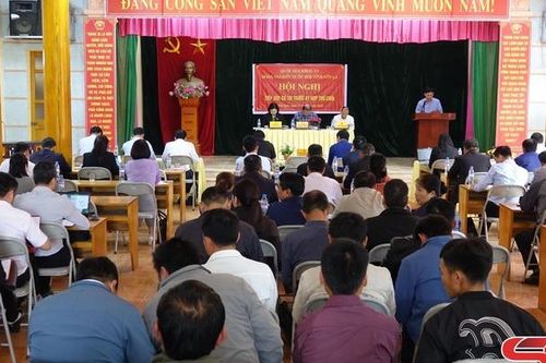 Tiếp xúc cử tri trước Kỳ họp thứ chín, Quốc hội khóa XV tại huyện Bắc Yên