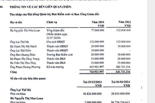Bất ngờ mức thu nhập của lãnh đạo Quốc Cường Gia Lai (QCG)