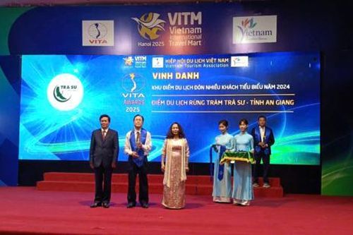 Rừng Tràm Trà Sư – tỏa sáng tại Vietnam Travel Awards 2024
