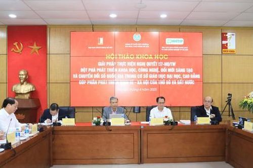 Đề xuất thành lập liên minh Đổi mới sáng tạo đại học Hà Nội