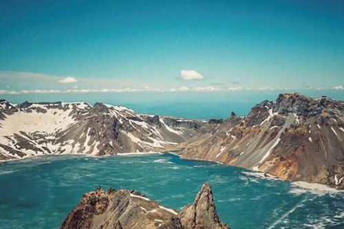 Núi Paektu của Triều Tiên được công nhận là Công viên địa chất toàn cầu
