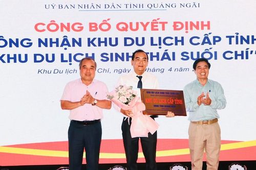 Công nhận Khu du lịch sinh thái Suối Chí là Khu du lịch cấp tỉnh
