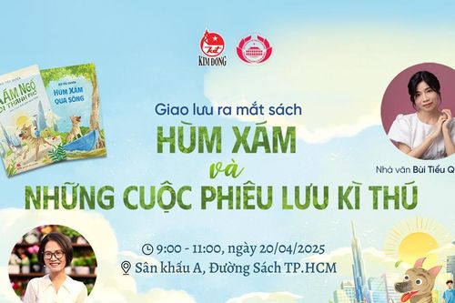 Giao lưu và ra mắt sách 'Hùm Xám và những cuộc phiêu lưu kỳ thú'