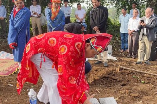 Dựng lại đền thờ chúa Tiên Nguyễn Hoàng tại làng An Nha