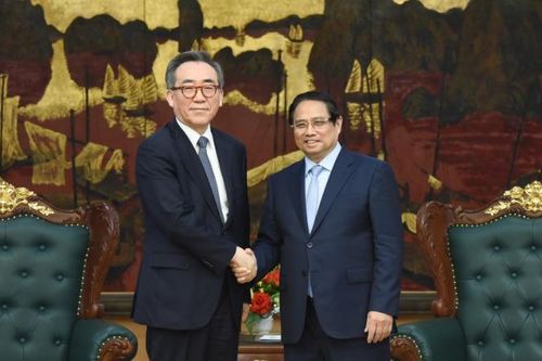 Thủ tướng Phạm Minh Chính tiếp Bộ trưởng Ngoại giao Hàn Quốc Cho Tae-yul