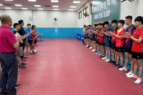 Các tay vợt trẻ lên đường dự Giải vô địch bóng bàn trẻ Đông Nam Á 2025