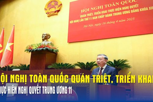 Hội nghị toàn quốc quán triệt, triển khai thực hiện Nghị quyết Trung ương 11