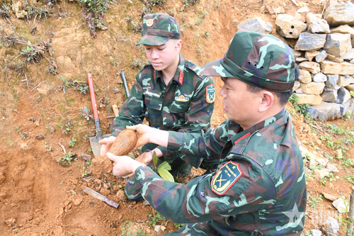 Lai Châu: Xử lý an toàn lượng lớn vật liệu nổ còn sót lại sau chiến tranh