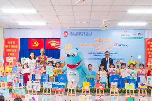 TPHCM: Gần 300 tài năng nhí thi vẽ sáng tạo