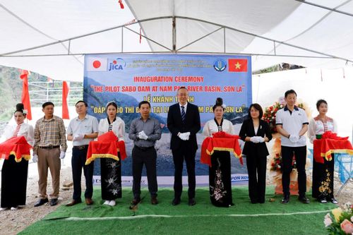 Khánh thành đập phòng chống sạt lở lũ quét tại Sơn La